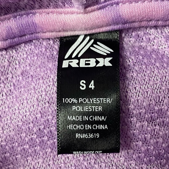 Nwot | RBX Girls’ 3-piece Hoodie, T-Shirt & Leggings Matching Set Size 4 - Picture 3 of 9
